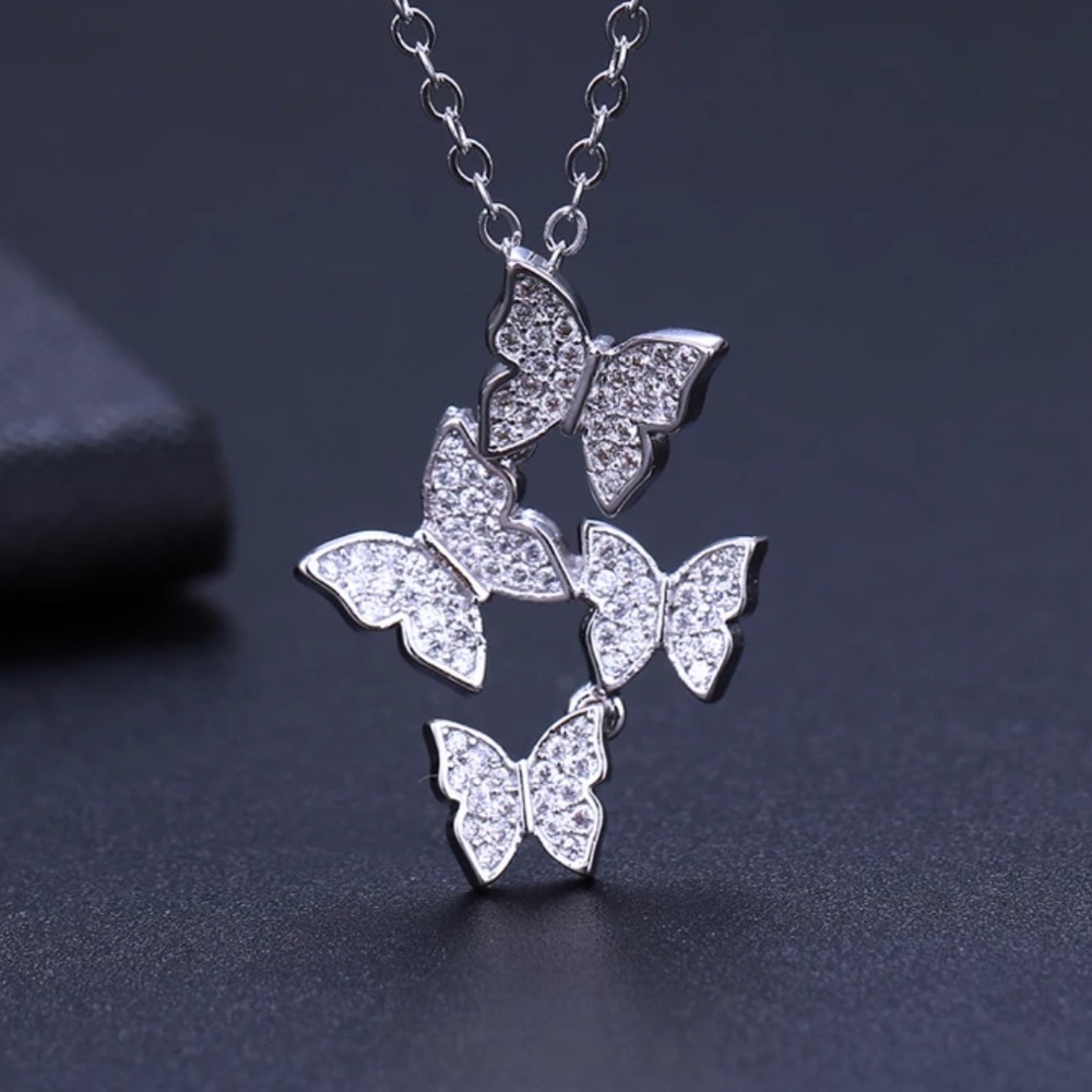 Sterling Silver 925 Butterfly 🦋 Necklace